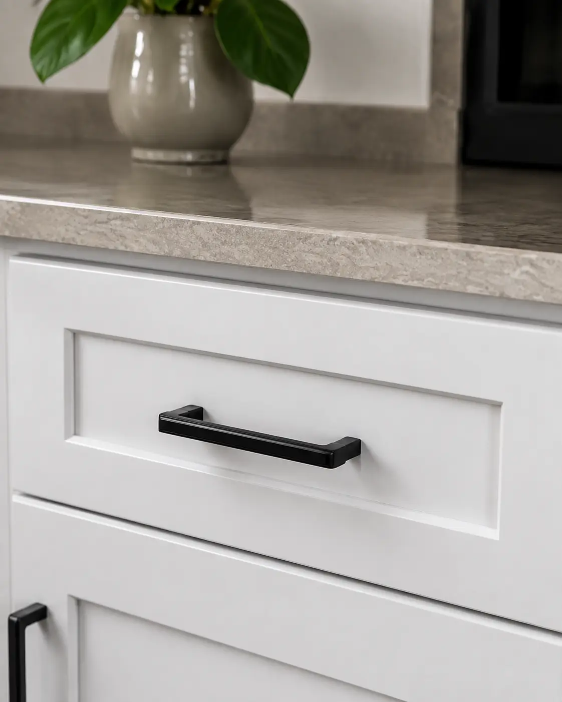 Closeup of expertly crafted drawers.